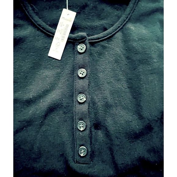 NWT! Madewell Indie Henley Thong Bodysuit! - Picture 9 of 13